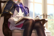 【FGO】本を読んでるキャストリアイラスト！！　朗読劇よかった