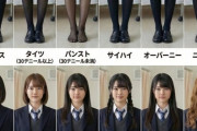 【画像】識者「JKの靴下に一番ふさわしいのはハイソックスです」