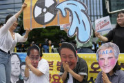 決して先進国では無い　〜　汚染水反対デモ隊、国会訪問のIAEA グロッシ事務局長に「帰れ！」…会議室の窓もたたく