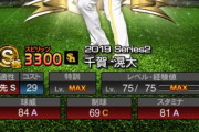 【プロスピA】リアタイ上位200名の先発投手使用数ランキングｗｗｗｗｗｗ意外な名前も