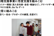 内閣府「うーん結婚増えへんなぁ……せや！教育で壁ドン練習するんはどや？」→批判の嵐に