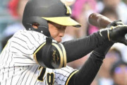 阪神・島田が頭部死球で交代　１５３キロ直撃に甲子園騒然　エスコバーは危険球退場