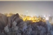 【衝撃映像】爆薬使った海外のビル解体が華麗すぎる！　海外の反応