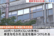 朝鮮学校の生徒、「ミサイルを飛ばすような国が高校無償化とか言ってるんじゃねえよ」と暴行を受ける
