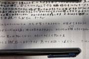 【画像】高級ボールペンを買ったら筆記が捗りすぎて新時代の幕開けを見たｗｗｗ