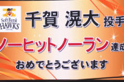 12球団最後の被ノーヒットノーランwww