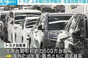 馬鹿「トヨタはEVで出遅れガー」→過去最高の販売台数の模様ｗｗｗｗｗｗｗｗ