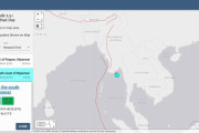 【地震】ミャンマー沖で「M6.0」の地震発生…バンコクでも揺れあり