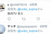 小島瑠璃子、あの日から毎日ネチネチネチネチ筋トレ民に粘着されてしまう