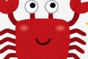 蟹さん　←　もしかして甲殻類最強なのでは？