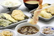 「天ぷらで白飯食う」←あり？