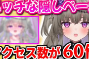 【Vtuber】個人Vの公式サイトには隠しページを設置するのが義務のはずだが…
