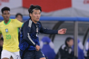 9月から全試合途中起用続くFW町野修斗、ブラジル戦はリード時投入「絶対にやらせないと走りまくった」