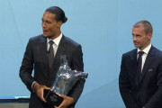 ◆UEFA◆2019欧州最優秀選手”TheBEST”はメッシ、ロナウドを抑えてリバプールのファン・ダイクに決定！