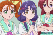 プリキュアもこんなに冷たい目ができるんだね・・・