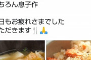 【悲報】ツイカス「息子に料理作ってもらった！w」ﾊﾟｼｬ→怖すぎる事実が発覚