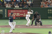 【巨人対西武2回戦】巨人、7回裏1アウト一二塁から岡田の2点タイムリーツーベースで同点に追いつく！！！！！！！！！！！！！！！！！