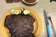 オーブンでステーキ焼いたら大成功してワロタｗｗｗｗｗｗｗ