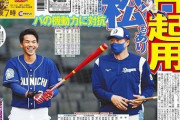 中日のDH候補に高松