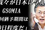 今度手首を切るのは40日後なんだからね！　〜　韓国与党議員「日本に今後与えられる期間は40日程度だ」