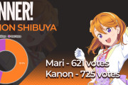 澁谷かのん、ラブライブ！人気投票トーナメントで決勝へ進出！！