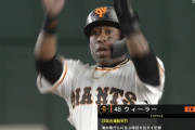 絶好調の巨人ウィーラー、22試合連続ヒット！清水隆行さんらに並ぶ球団6位タイ記録