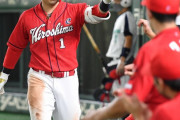 カープ鈴木誠也20号＆猛打賞！坂倉＆安部2安打！大瀬良6回3失点。菊池保→コル無失点も8安打8残塁で反撃は1得点のみ【広島1-3ヤクルト/試合結果】