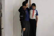 【速報】小学生で1.9mの女の子が誕生してしまう、ワイらより35cm高いｗｗｗｗｗｗ