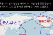 【地図】韓国人「日本人が考える『普通の海外』と『そんな所』の基準がマジでヤバ過ぎる‥」→「韓国はどちら？」　韓国の反応