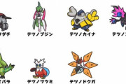 【ポケモンSV】パラドックスポケモン「未来組」テツノコウベ、テツノイバラが酷すぎる