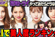 【芸能】ダレノガレ明美、AIによる“美人度判定”結果でゆきぽよ、井口綾子を抑え1位に輝き歓喜！
