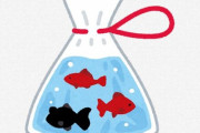 祭りで金魚10匹とったのに1週間で半分死んでワロタ