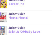 【速報】USEN「Juice=Juice推し曲リクエスト」現在の順位ｗｗｗ