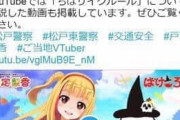 VTuber動画「性的」批判で削除→抗議署名　フェミニスト議連が見解「掲載も、削除も、ともに千葉県警によるもの」