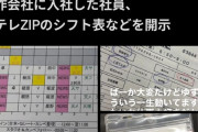 【悲報】新入社員さん、日テレZIPのシフト表などを開示して無事無職へｗｗｗｗｗｗ【吉田 柚実】