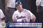 ベイスターズ ８－１０ ヤクルト　１５安打８得点も....乱打戦に敗れる