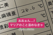 清水麻璃亜さんの体温が完全に終わっている件