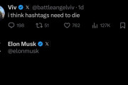 【X（旧ツイッター）】イーロン・マスク氏がハッシュタグ不要だと発言でハッシュタグ廃止がトレンド入り、ハッシュタグ廃止の替わりに新機能を検討か