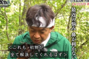 『ザ！鉄腕！DASH！！』リーダーが結婚会見の前日に丹波の山奥で松茸を狩る