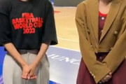 広瀬すず、バスケW杯日本大勝利時の格好に”違和感”？  「フィンランド育ちか」「秋先取りしすぎ」ツッコミの声
