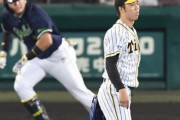 阪神・青柳、４回に追いつかれる　勝ち越しは好返球で阻止