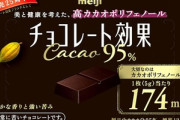 カカオ95％のチョコレートを苦すぎやろｗｗｗ