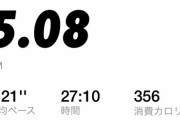 仕事終わりにランニング気持ち良いンゴねえ！！！！