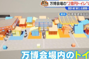 【悲報】大阪万博の2億円デザイナーズトイレがこちら