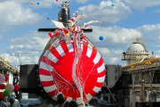 海上自衛隊の最新鋭3000トン型潜水艦「はくげい」が進水――旧日本海軍での命名実績なし