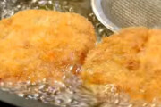 海外「コロッケより好きよ！」メンチカツの作り方を絶賛