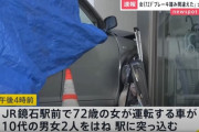 教習所帰りの10代男性、70代女の車に轢かれ死亡　10代女性は意識不明