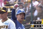 中日・柳、DQS達成なるか！？ 2打数2安打先制タイムリー！！