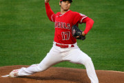 大谷翔平、４回１安打７Ｋ無失点