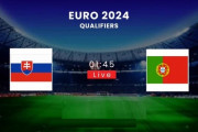 ◆EURO予選◆J組5節 スロバキア×ポルトガル ポルトガル、ブルーノのゴラッソで逃げ切り！5連勝で2位スロバキアを突き放す